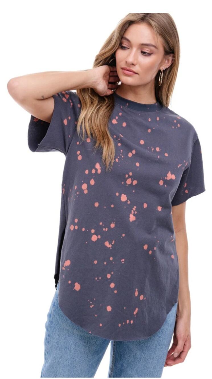 Stylish Side Slit Tee Shirt Perfect Blend of Trend and Comfort Small